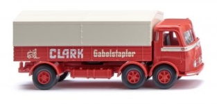 Wiking 042906 - H0 - Mercedes-Benz Pritschen-Sattelzug LP 333 Clark